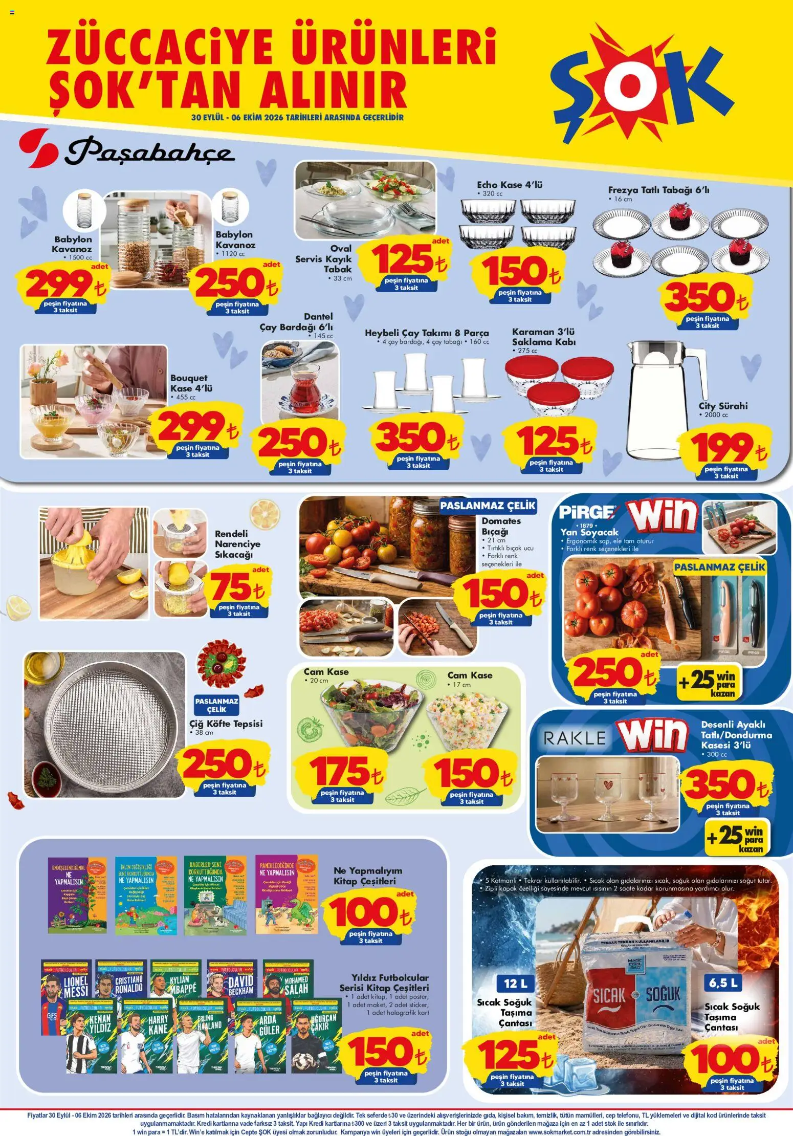 Şok Market Katalog - 30 Eylül 2026 tarihinden itibaren geçerlidir | Sayfa: 3 | Ürünler: Yatak, Yastık, TV, Yorgan