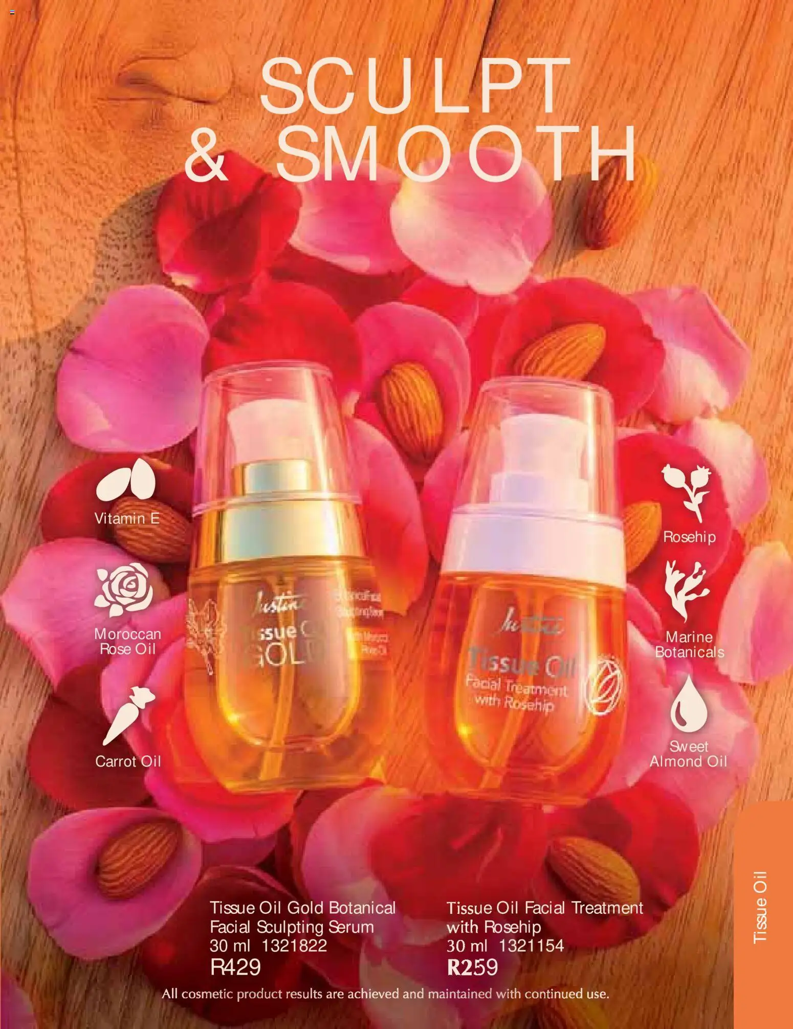 New Justine catalogue – valid from 01/08/2026 | Page: 115 | Products: Tissue oil, Serum, Oil
