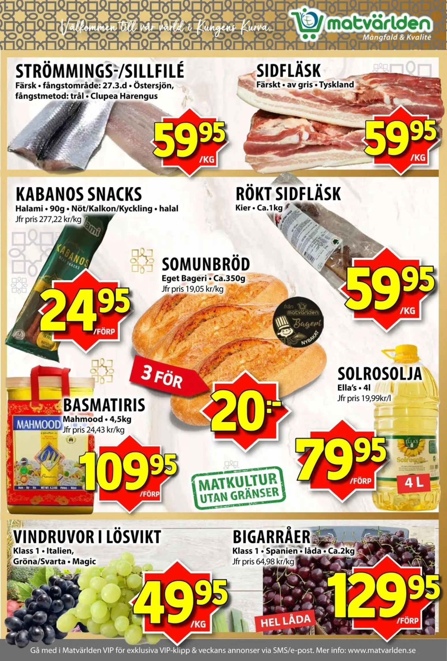 Matvärlden reklamblad aktuell från 22/06/2026 | Sida: 3