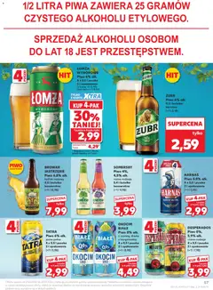 Náhled letáku Kaufland Polsko leták od 21.05.2026 | Strana: 57 | Produkty: Desperados, Apple, Mojito, Karty