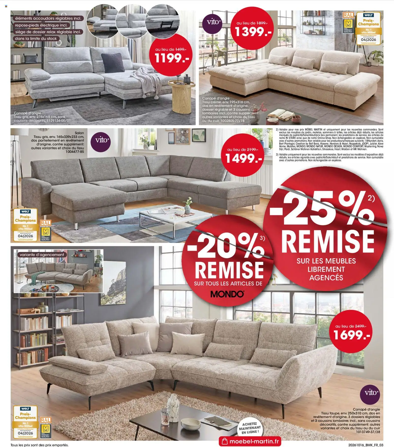 {H1} | Page: 3 | Produits: Store, Canapé, Canapé d’angle