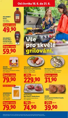 Náhled letáku KOLIBA Oštěpek na gril, 290 g, uzený, s brusinkovou omáčkou, 1 kg = 275,52 Kč od 18.06.2026 | Strana: 13