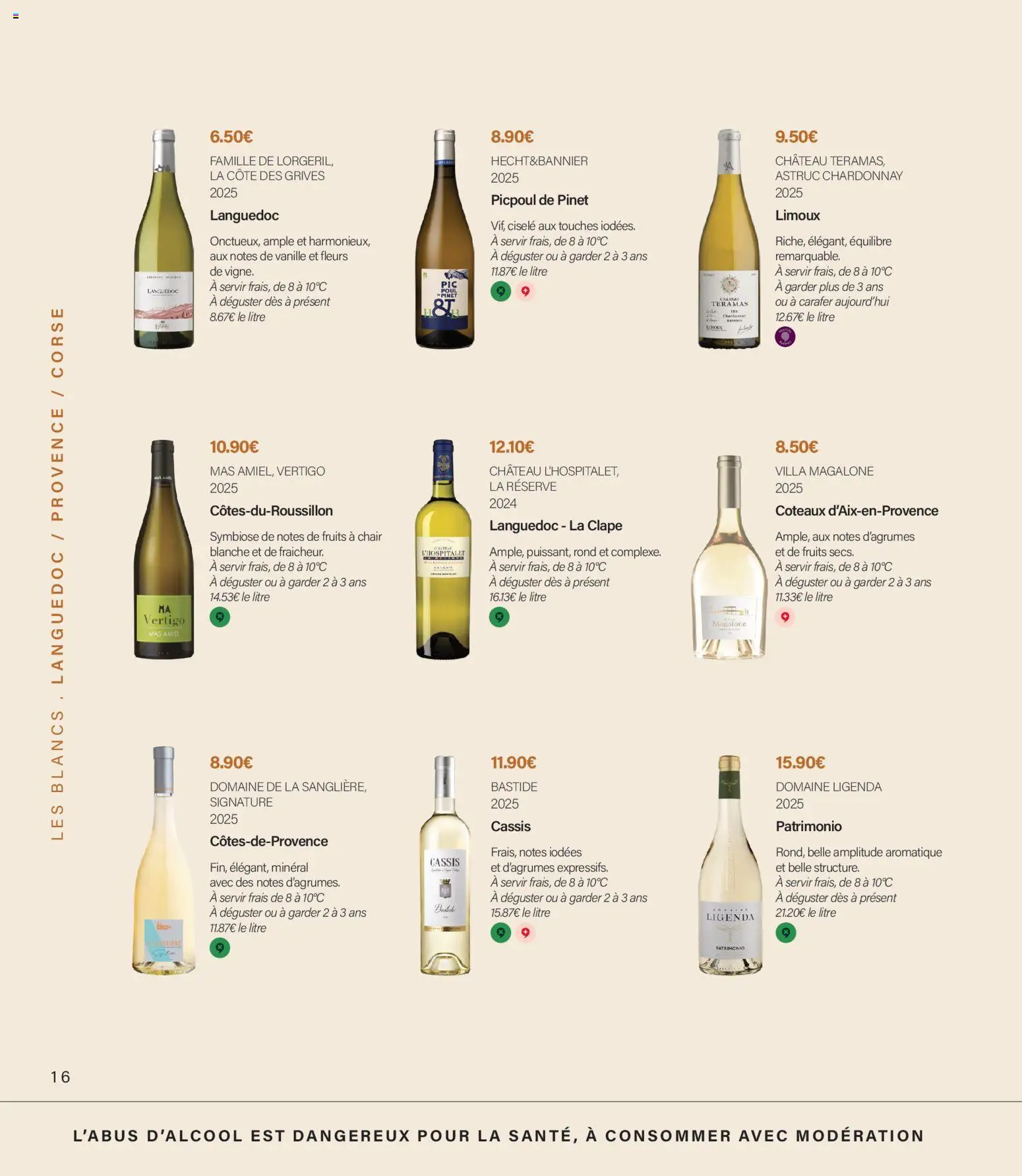 {H1} | Page: 16 | Produits: Cassis, Vanille, Fleurs, Fruits