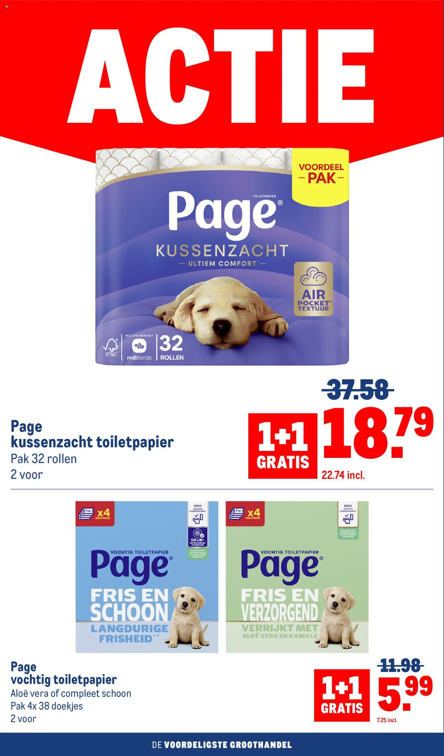 {H1} | Pagina: 36 | Producten: Doekjes, Geur, Toiletpapier, Aloë Vera