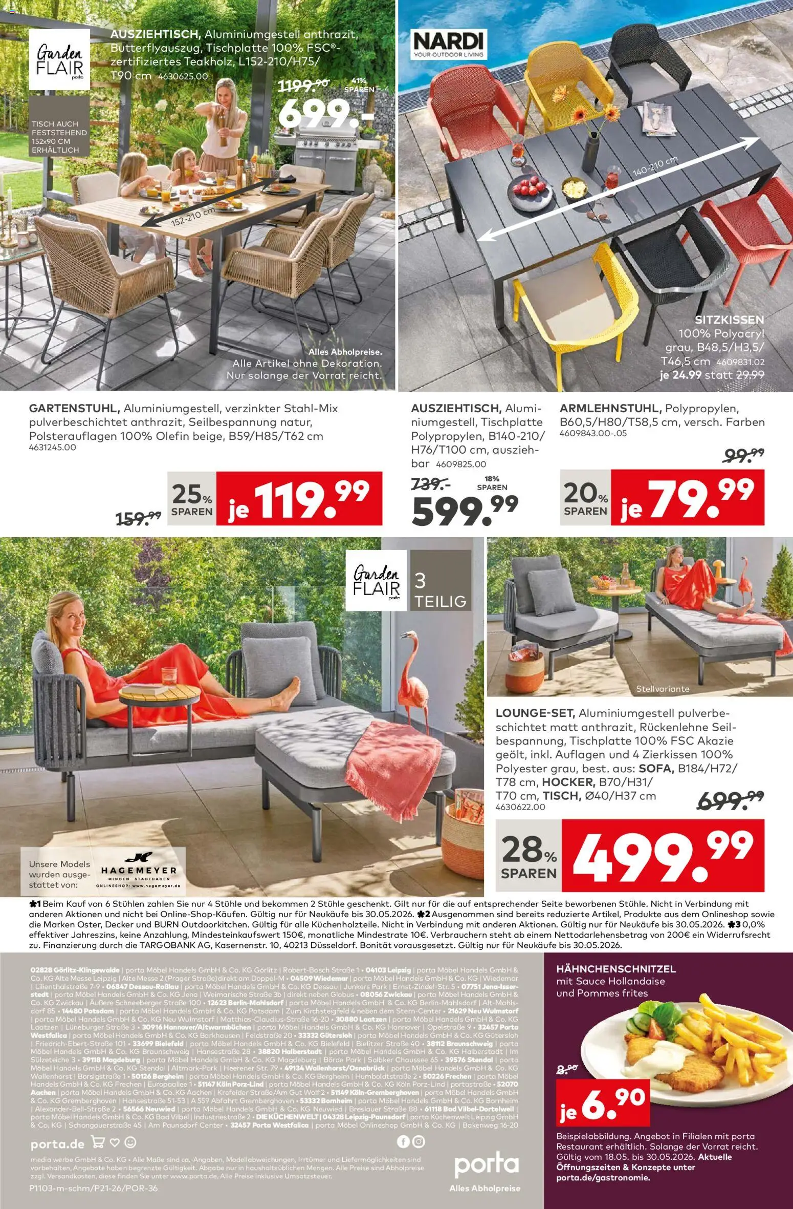 Porta! Prospekt Aachen – gültig ab 17.05.2026 | Seite: 16 | Produkte: Tisch, Bad, Pommes, Pommes frites