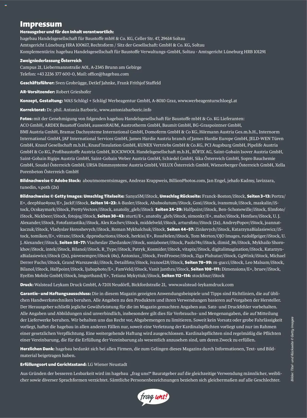 Hagebau Katalog Baurategeber gültig ab 07.04.2025 | Seite: 114 | Produkte: Magazin