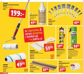 Jem & Fix erbjudanden - Förhandsvisning av reklamblad från butik Jem & Fix aktuell från 06/09/2026 | Sida: 2 | Produkter: Dörr, Roller, Maskeringstejp