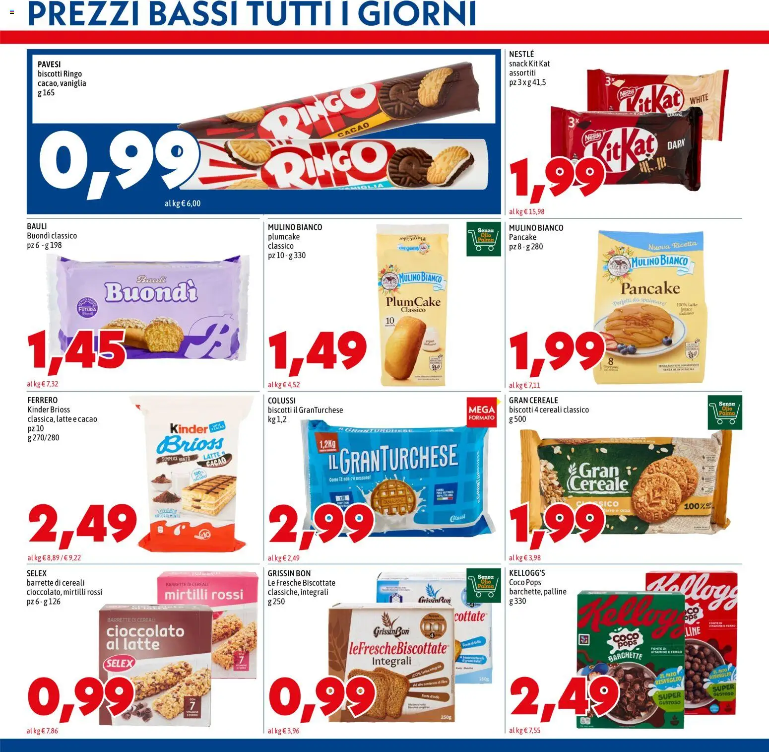 Volantino Mega del 28.05.2026 | Pagina: 9 | Prodotti: Tè, Olio, Farina, Plumcake