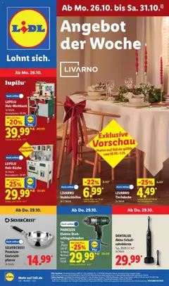 Lidl Prospekt ab 26.10.2026 gültig