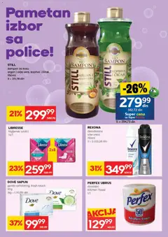 Roda katalog - pregled Roda kataloga - važi od 21.05.2026 | Strana: 28 | Proizvode: Higijenski ulošci, Ubrus, Dove, Dezodorans