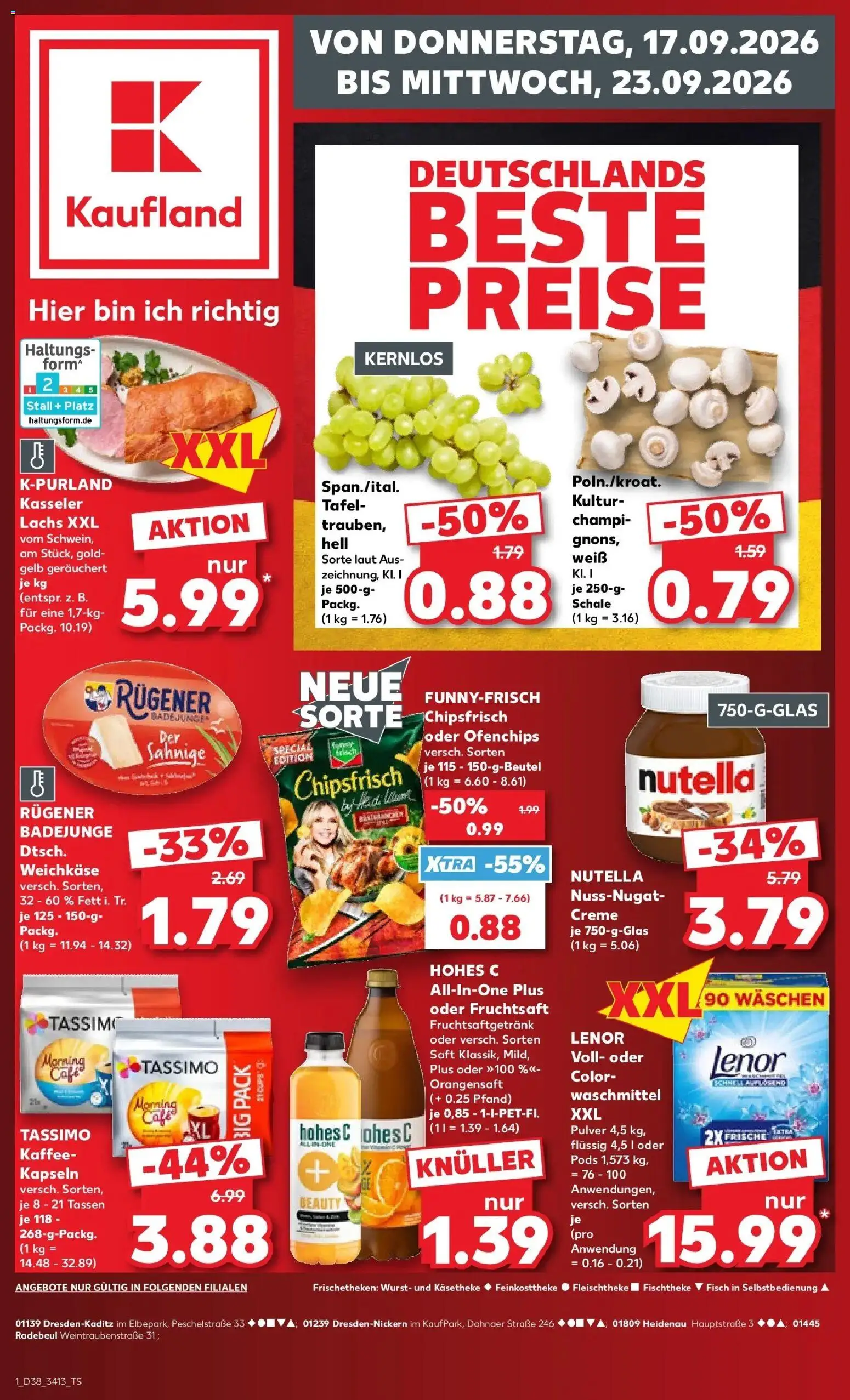 Prospekt Kaufland ab 14.09.2026 » Angebote Online zum Blättern | Seite: 13