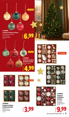 Pré-visualização LIVARNO Conjunto de Enfeites de Natal, Em plástico inquebrável válido de 26/10/2026 | Página: 7 | Produtos: Enfeites de natal, Decoração
