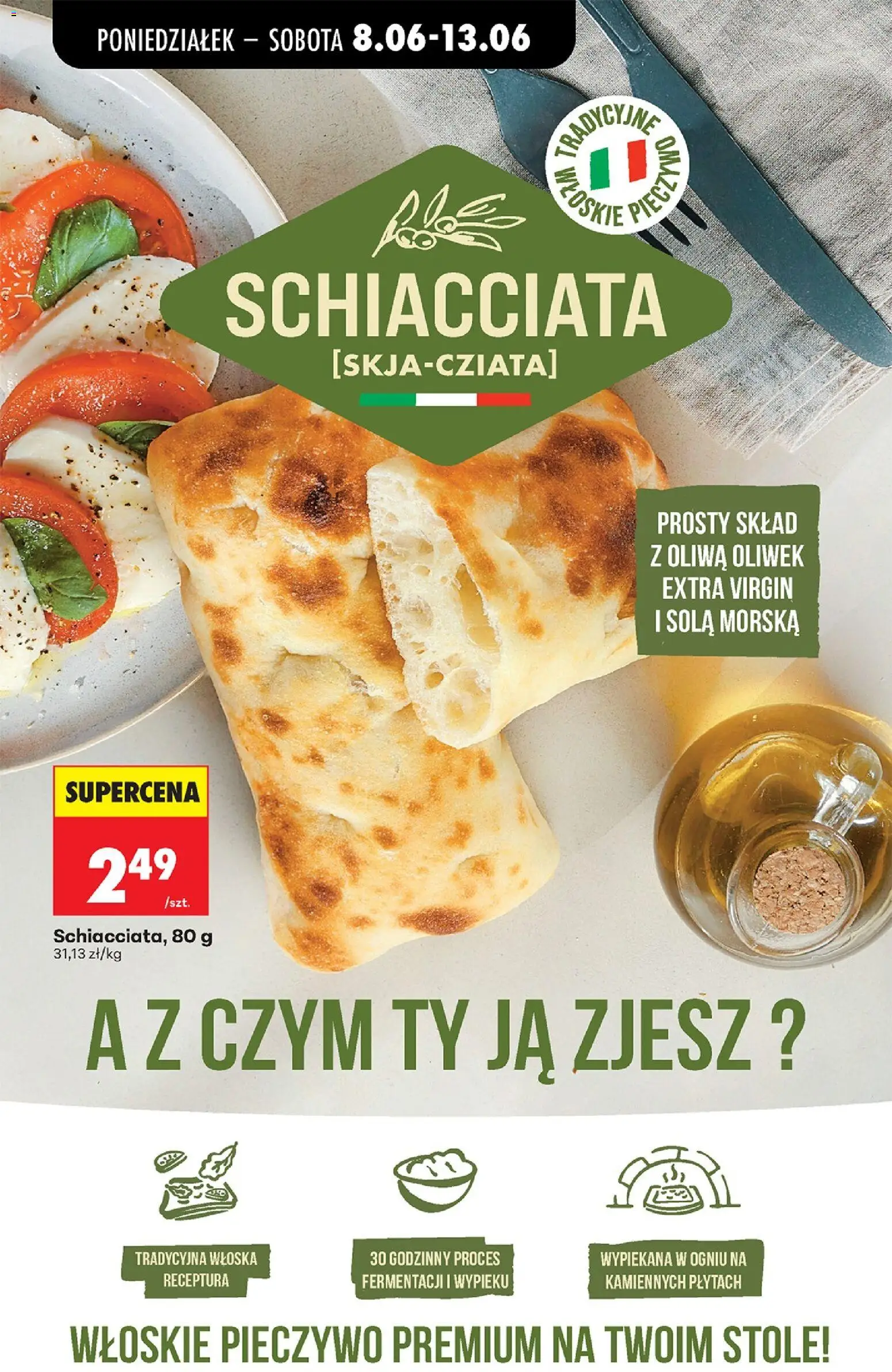 Biedronka gazetka od poniedziałku od 08.06.2026 | Strona: 43 | Produkty: Pieczywo
