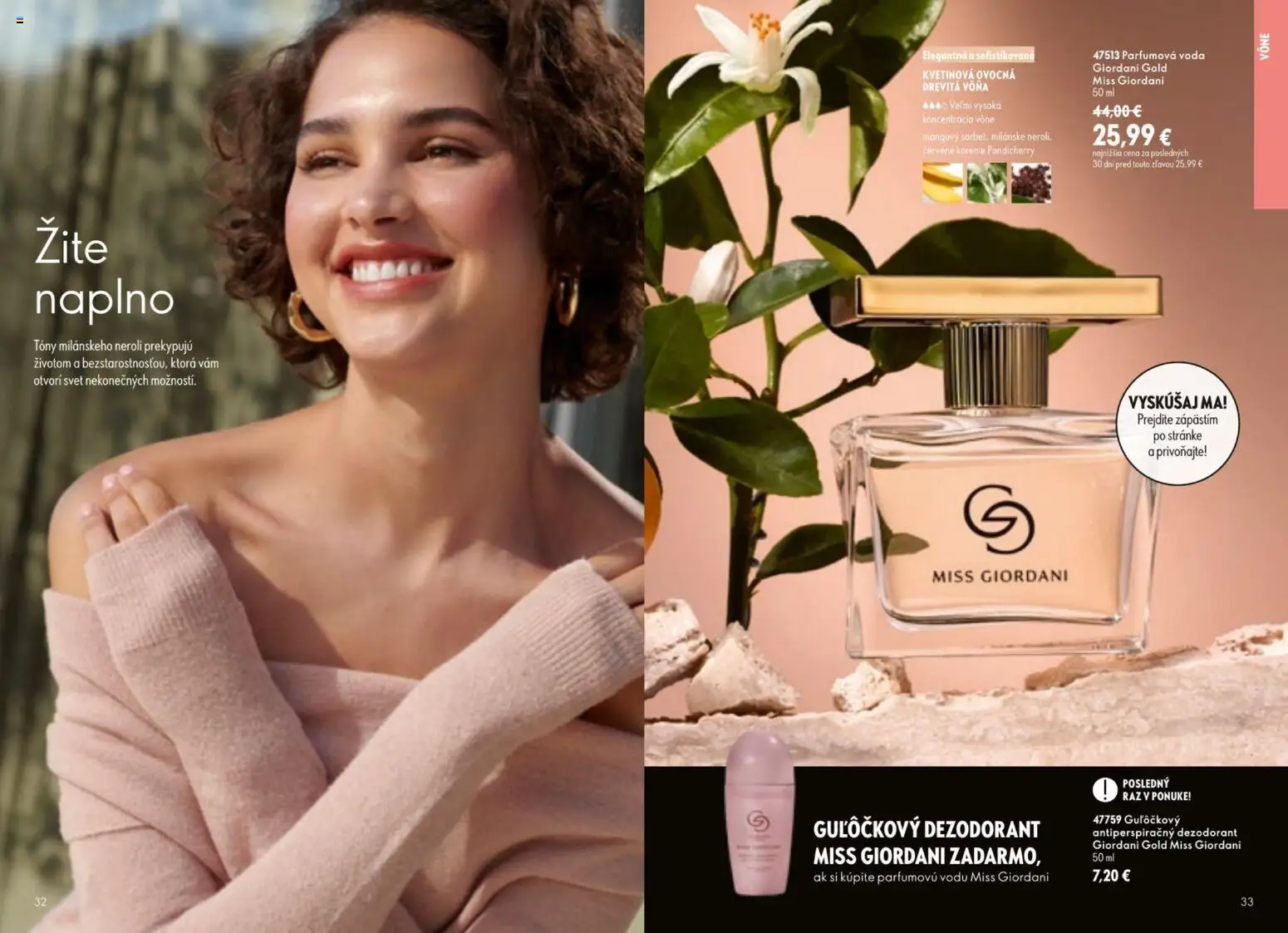 Nové Oriflame akcie – leták je platný od 09.09.2026 | Strana: 17 | Produkty: Dezodorant, Korenie, Voda