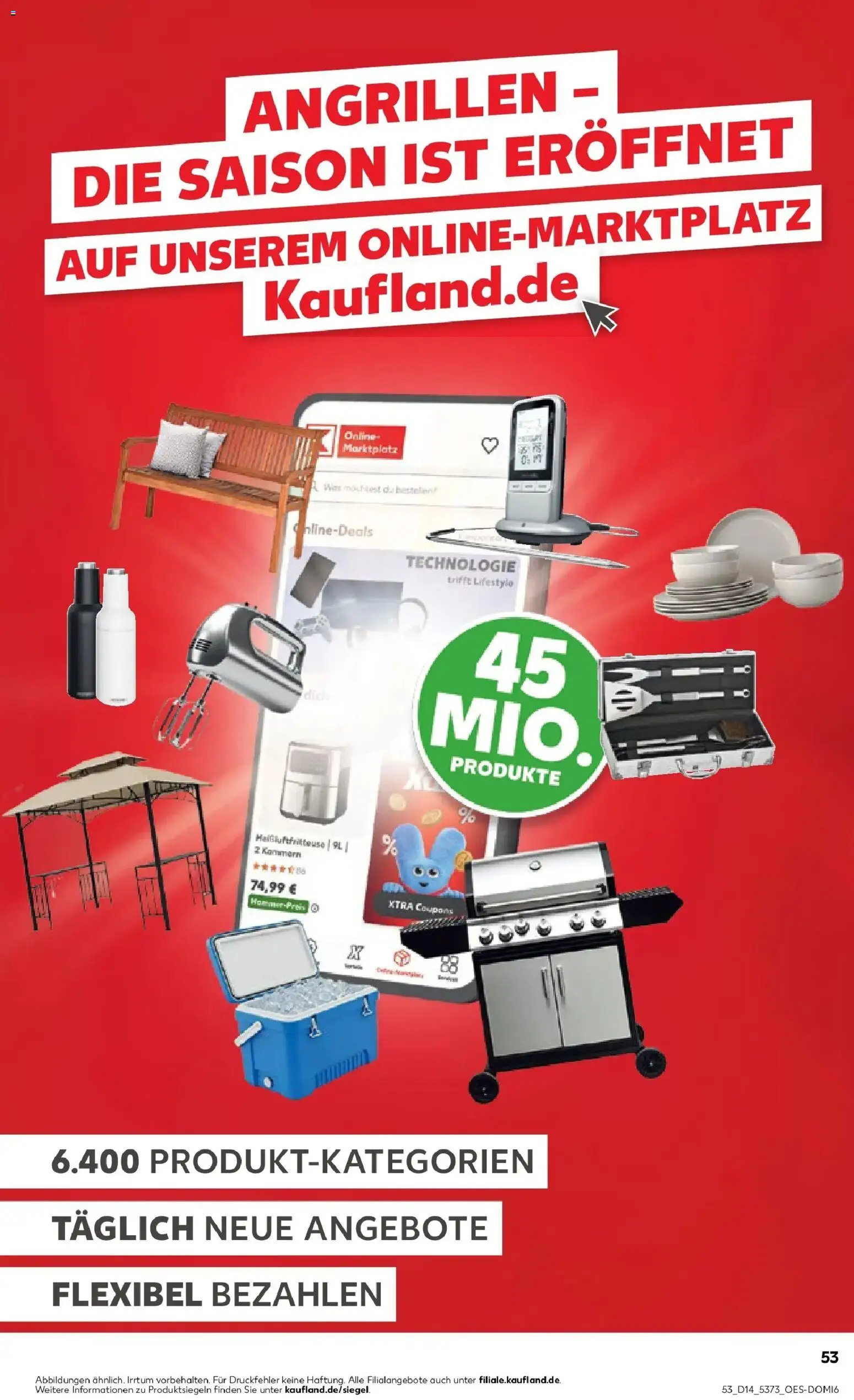 Kaufland Prospekt Flensburg	 – gültig ab 02.04.2026 | Seite: 53 | Produkte: Heißluftfritteuse