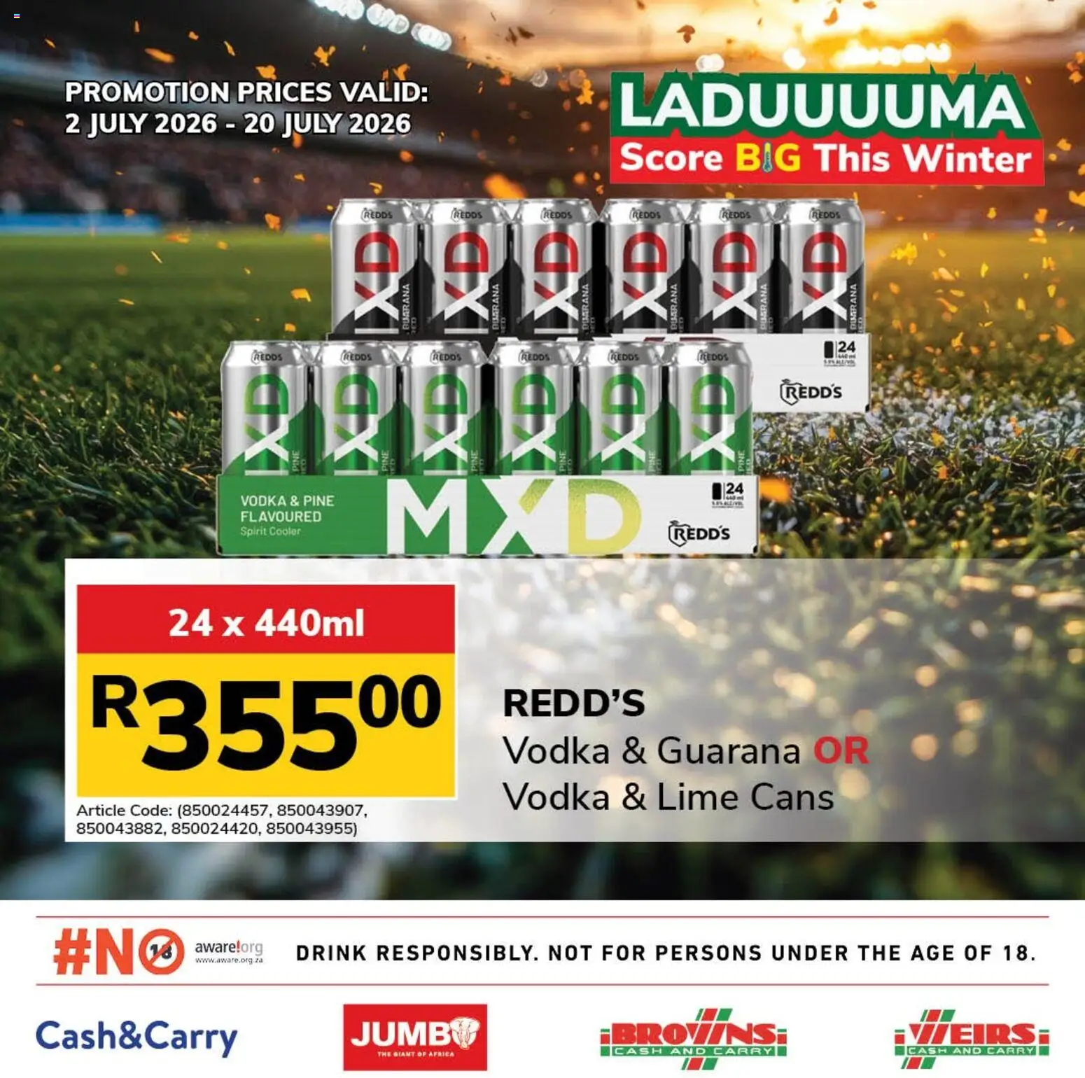 Jumbo Jumbo Laduuuuma Liquor Specials Supermarkets Deals July 2026 — page 11 of 11