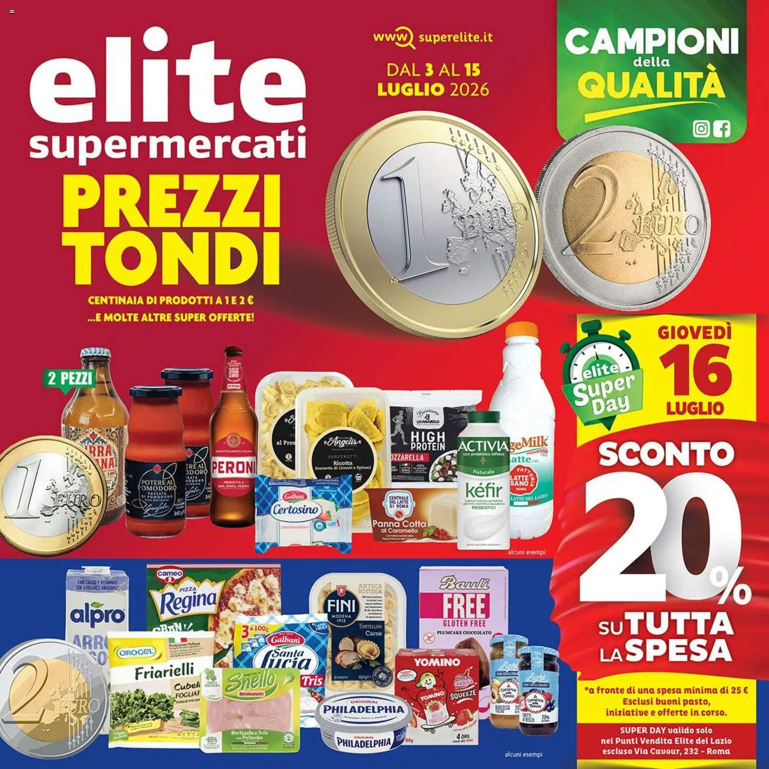 Volantino Elite Supermercati del 03/07/2026 | Pagina: 1