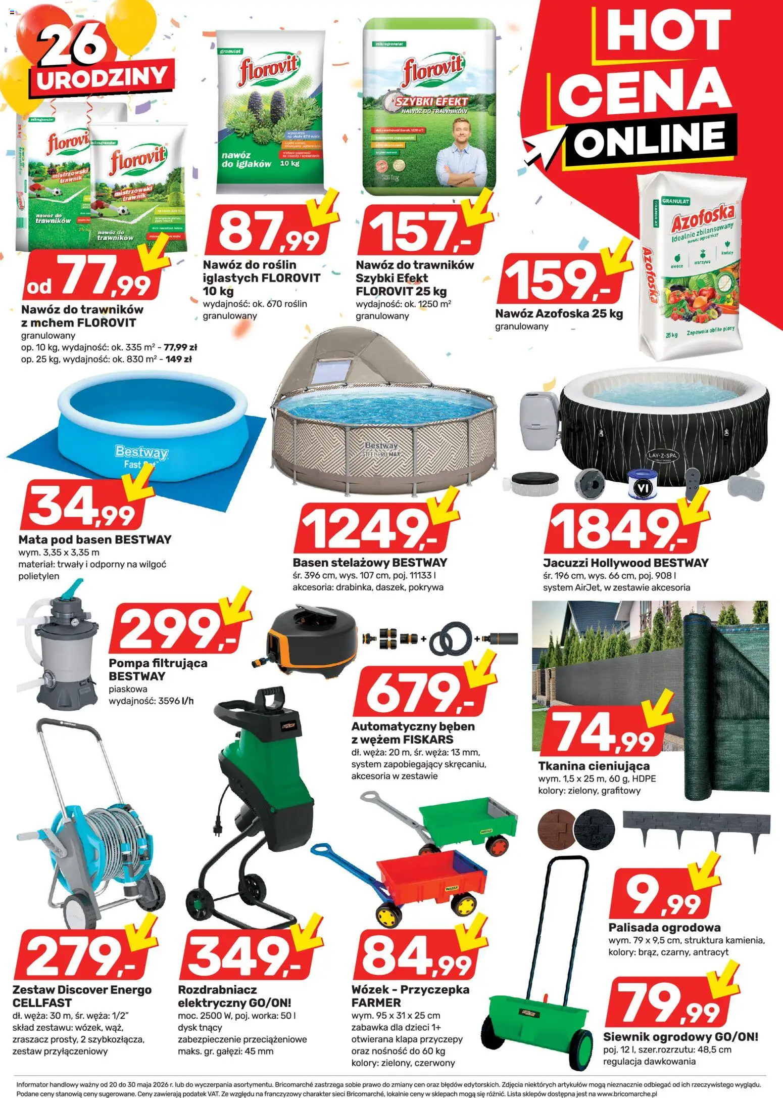 Brico Marché gazetka - Hot cena online od 20.05.2026 | Strona: 2 | Produkty: Dysk, Kwiaty, Warzywa, Owoce