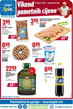 EKSTRA DJEVIČANSKO MASLINOVO ULJE, EKSTRA DJEVIČANSKO MASLINOVO ULJE 5 l - Pregled kataloga iz trgovine Eurospin, vrijedi od 09.09.2026 | Stranica: 16