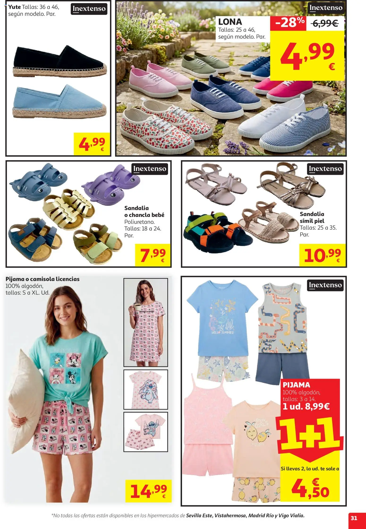 Alcampo HG Unico Mad │ válido desde el 05.05.2026 | Página: 34 | Productos: Pijama, Té