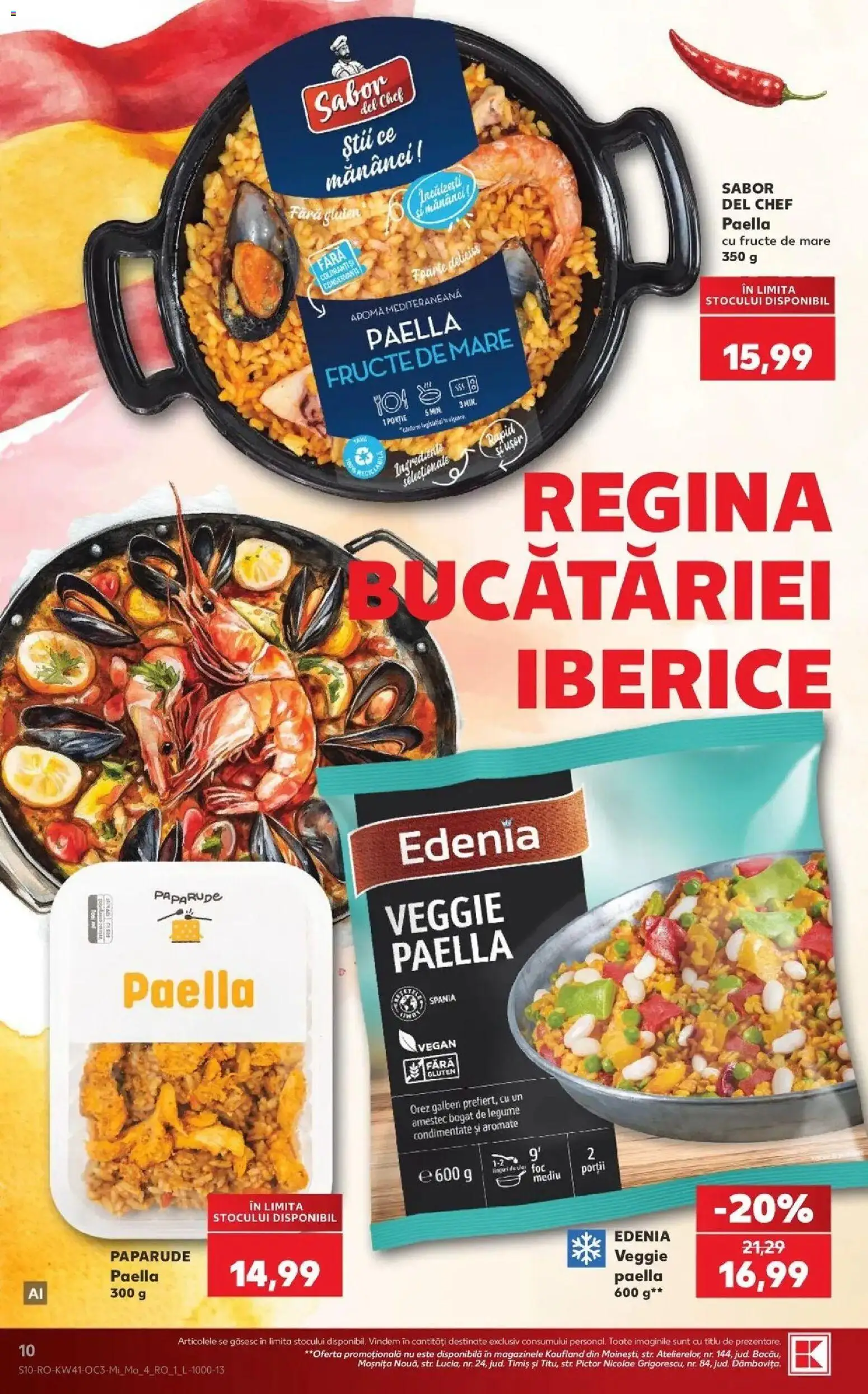 Kaufland Craiova 07.10.2026 - Revista si Oferta | Pagină: 10 | Produse: Orez, Amestec, Legume, Fructe De Mare