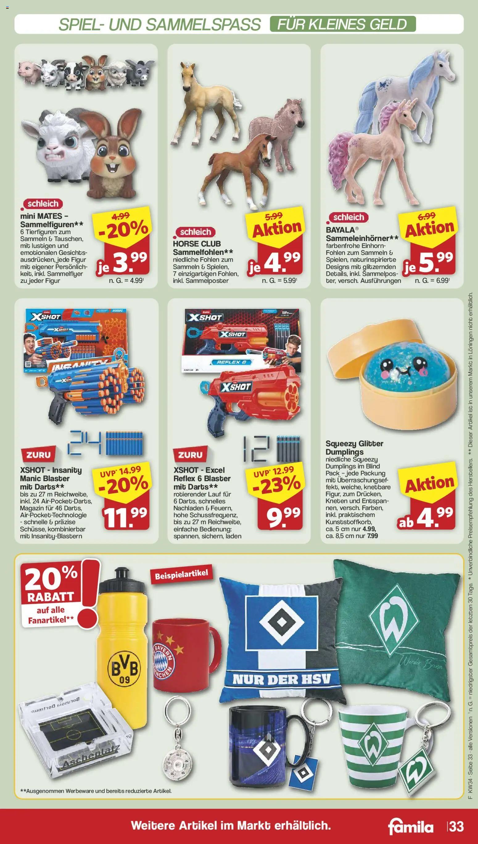 Famila Nordwest Prospekt – gültig ab 17.08.2026 | Seite: 35 | Produkte: Spiel, Magazin