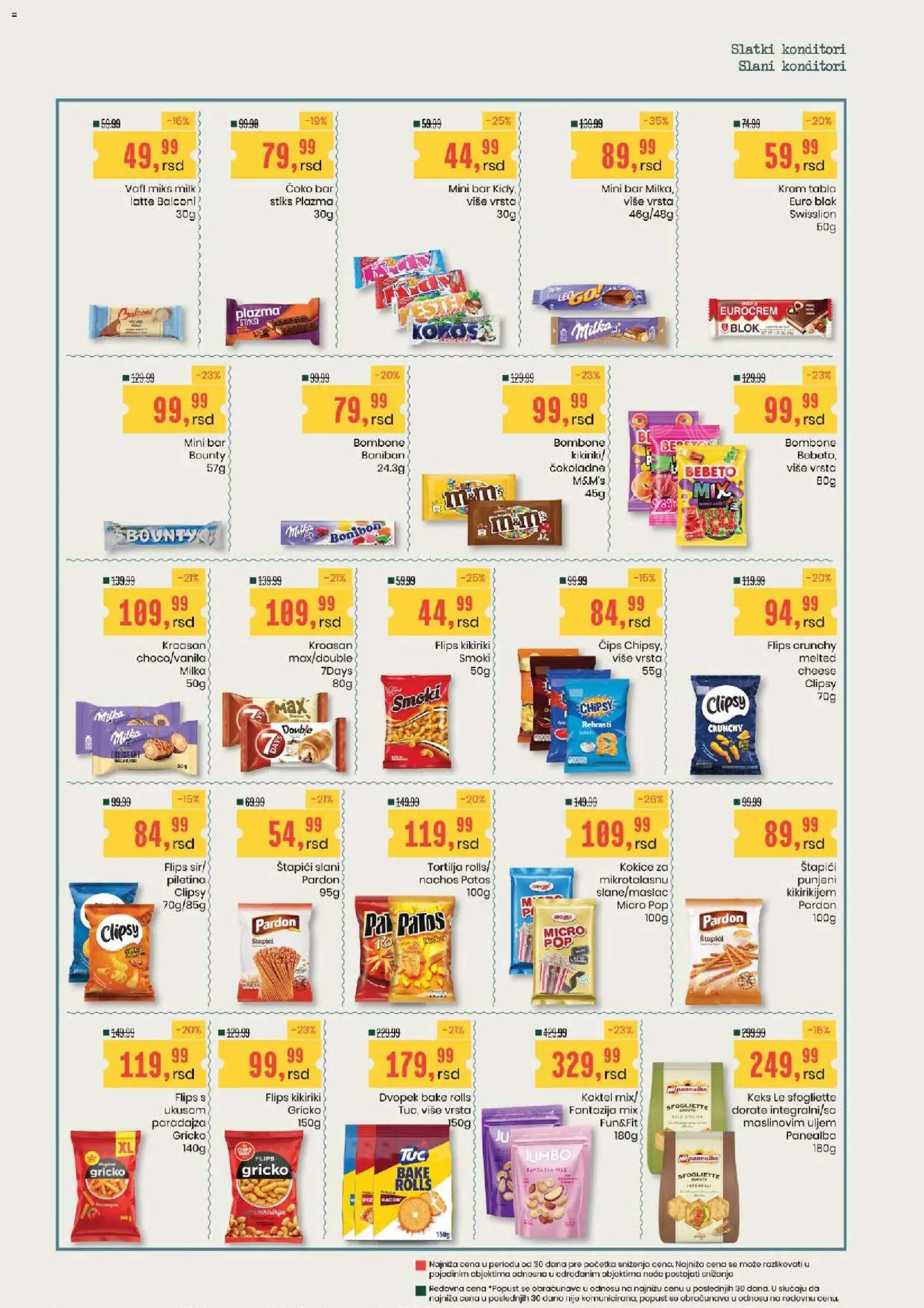 Aroma Market katalog - važi od 15.10.2026 | Strana: 12 | Proizvode: Čips, Milka, Tortilja, 7days