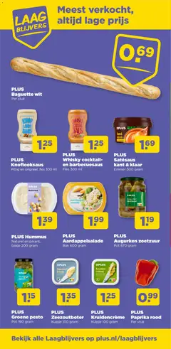 Aardappelsalade, Bak 600 gram - Voorbeeld van een folder van Plus, geldig van 13.05.2026 | Pagina: 12 | Producten: Salade, Kész piskótalap, Saus, Crème