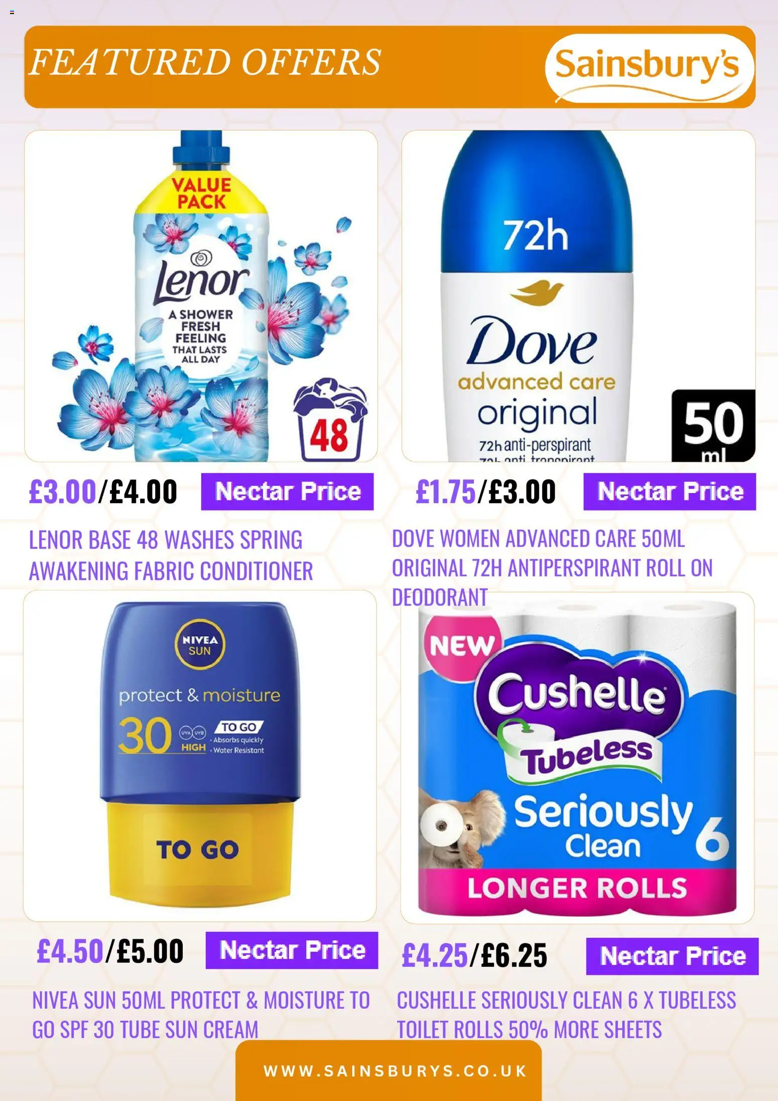 {H1} | Page: 4 | Products: Conditioner, Deodorant, Antiperspirant, Water