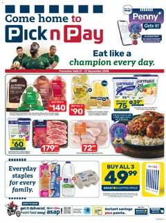 Pick n Pay specials catalogue – valid from 21/09/2026
