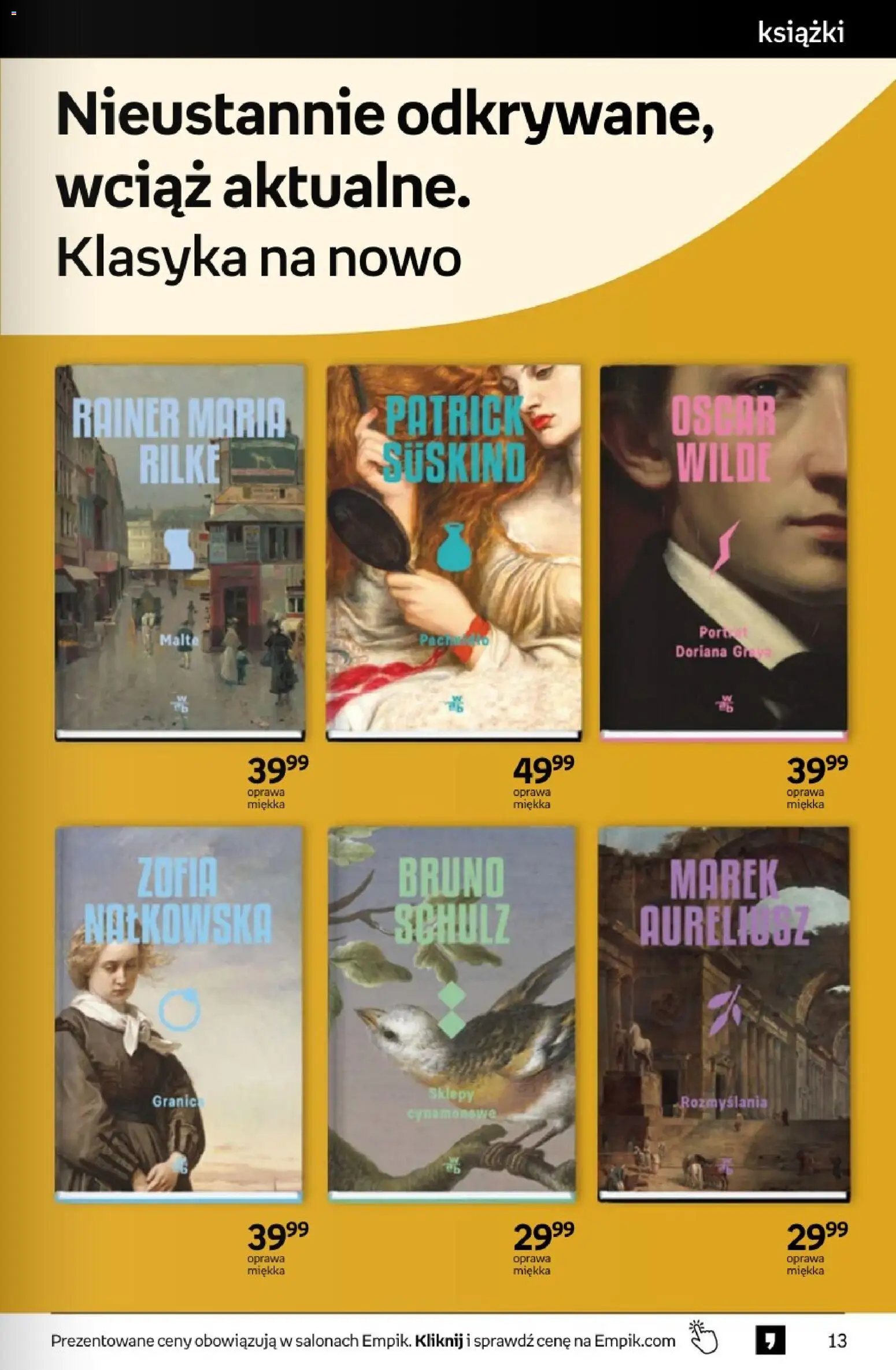 Empik promocje - Tom kultury Książki od 09.09.2026 | Strona: 13 | Produkty: Książki