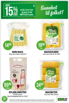 Forhåndsvisning av Kiwi kundeavis gyldig fra 27/07/2026 | Side: 12