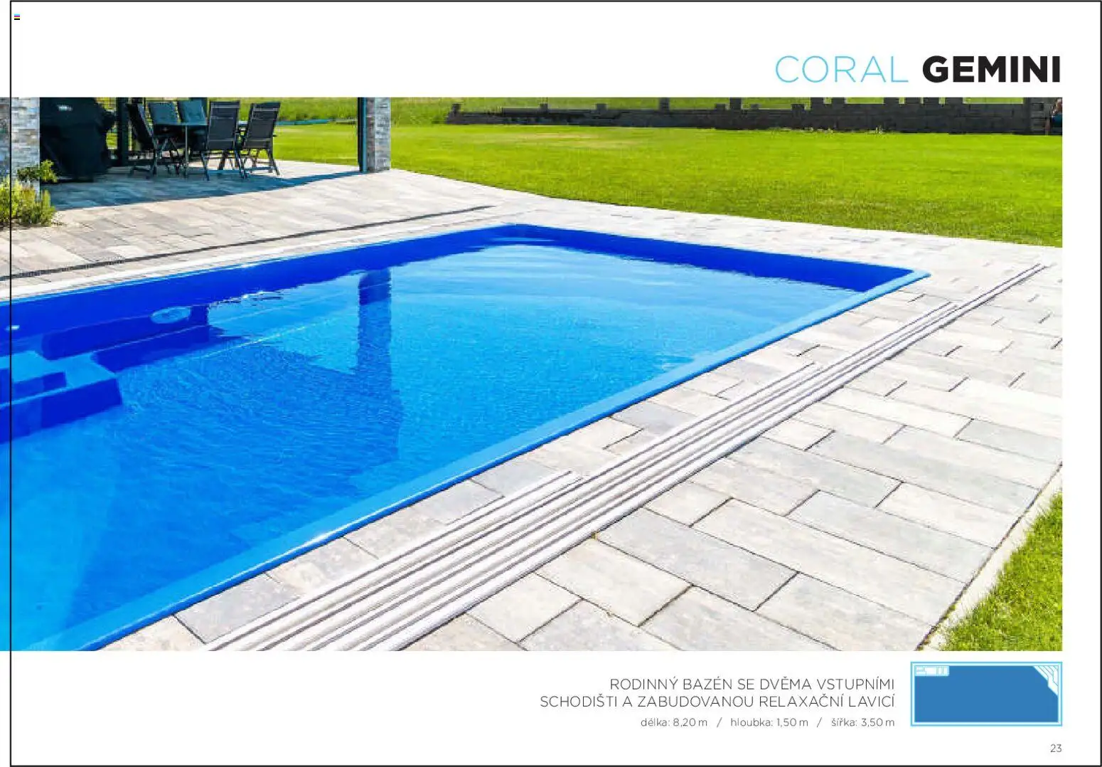 Mountfield leták - Bazény od 05.08.2026 | Strana: 23