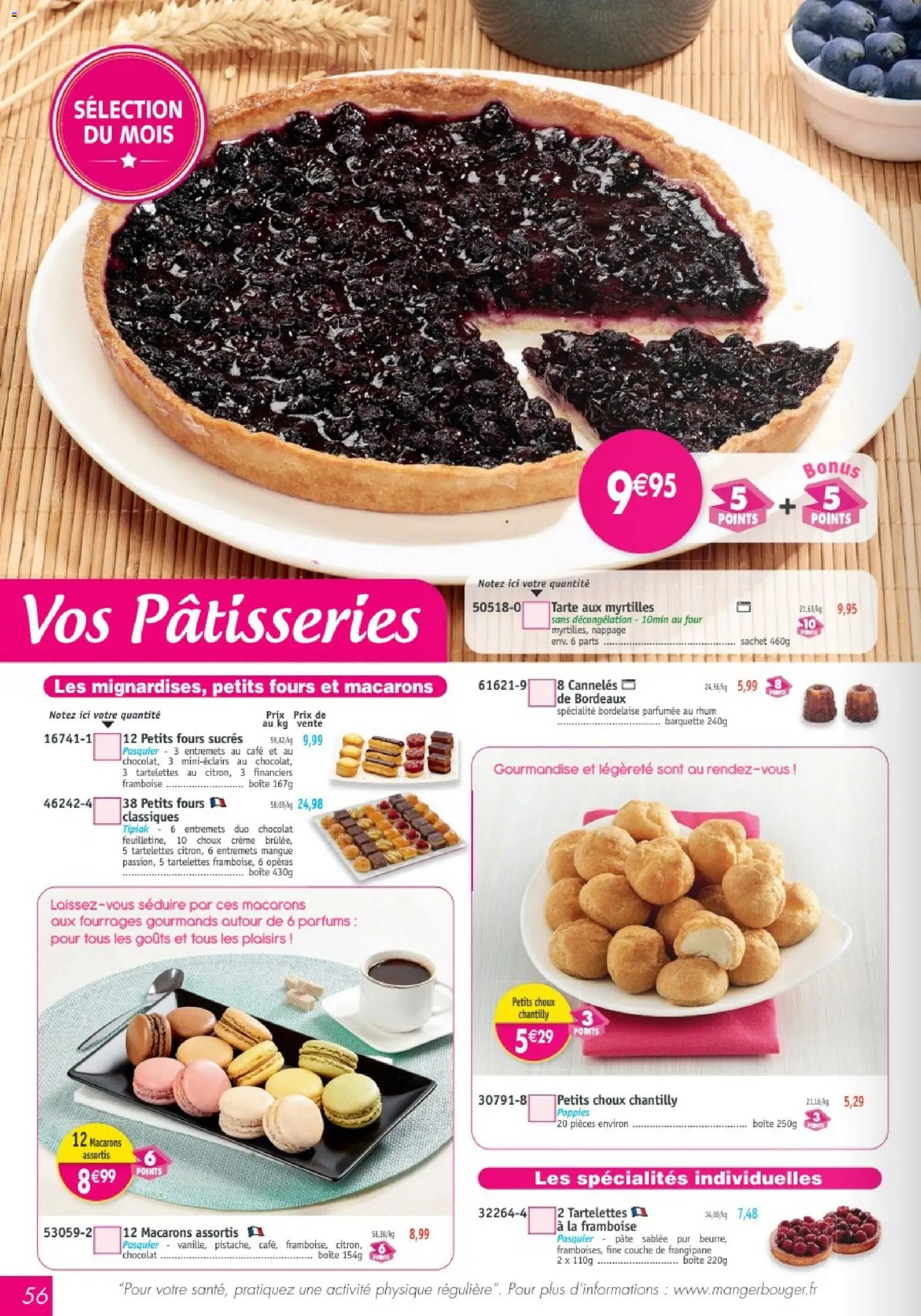 {H1} | Page: 56 | Produits: Mangue, Spécialités, Macarons, Chocolat