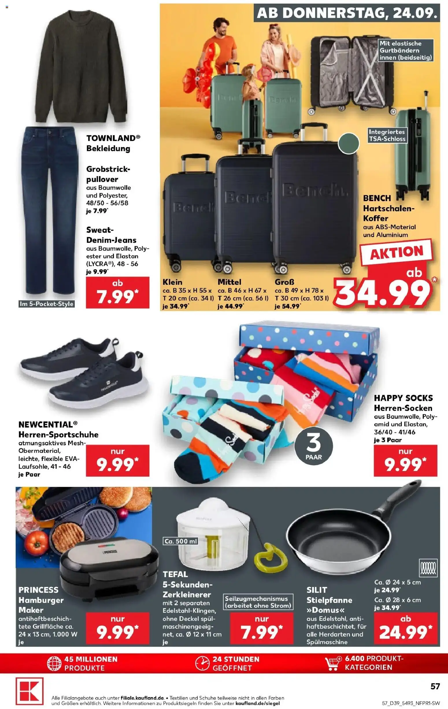 Prospekt Kaufland ab 21.09.2026 » Angebote Online zum Blättern | Seite: 69 | Produkte: Bekleidung, Pullover, Koffer