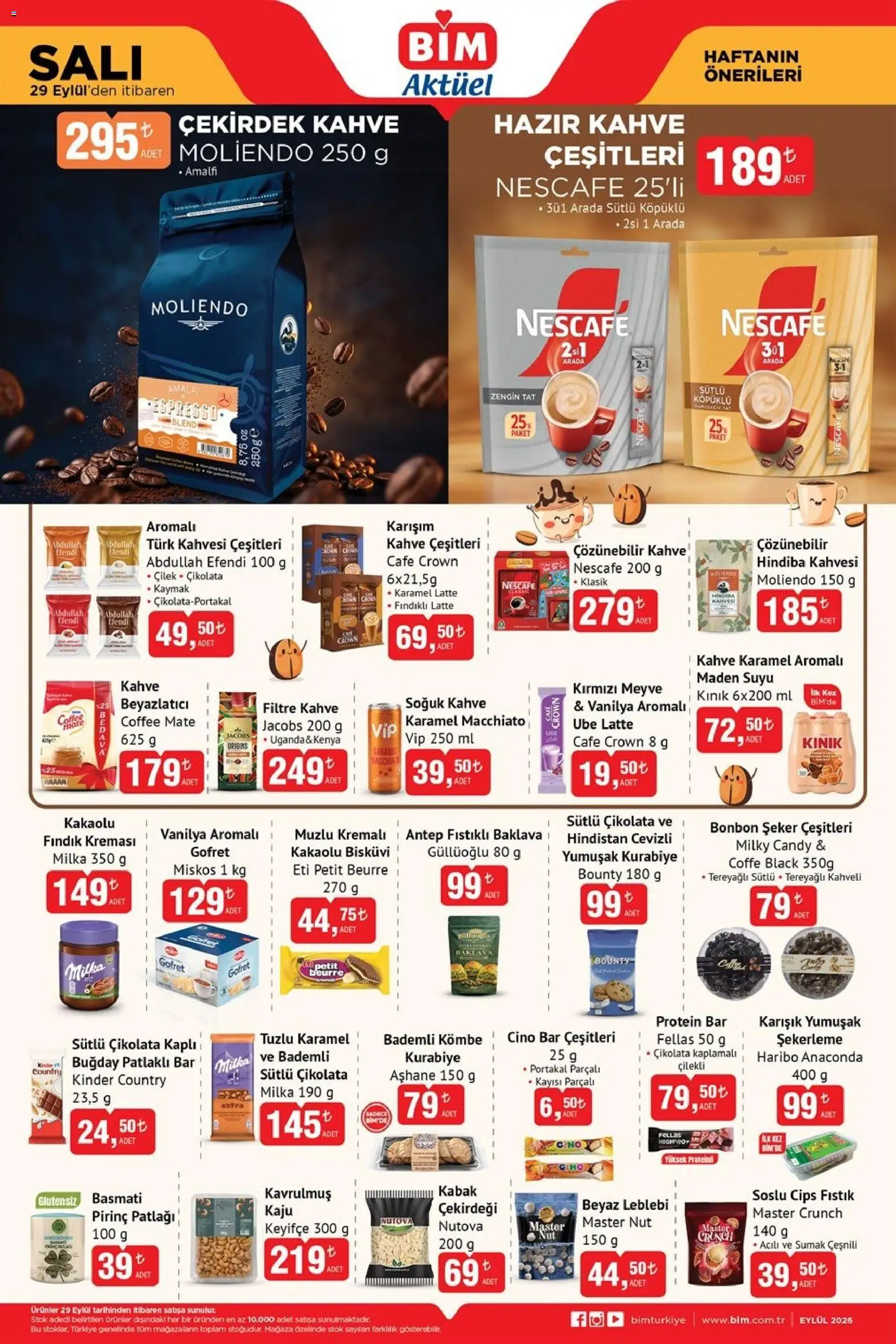 BİM - Katalog Salı - 30 Eylül 2026 tarihinden itibaren geçerlidir | Sayfa: 3