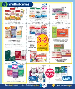 Clicks specials catalogue – valid from 25/08/2026 | Page: 18 | Products: Omega 3, Vitamins, Multivitamins, Oil