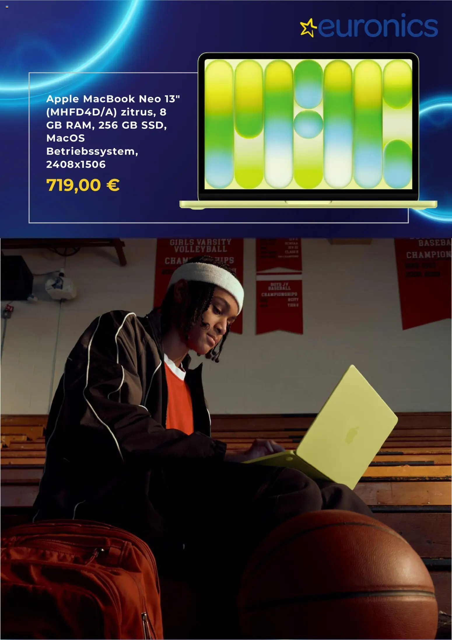 Euronics Black November – gültig ab 22.10.2026 | Seite: 3 | Produkte: Macbook, Apple, Volleyball