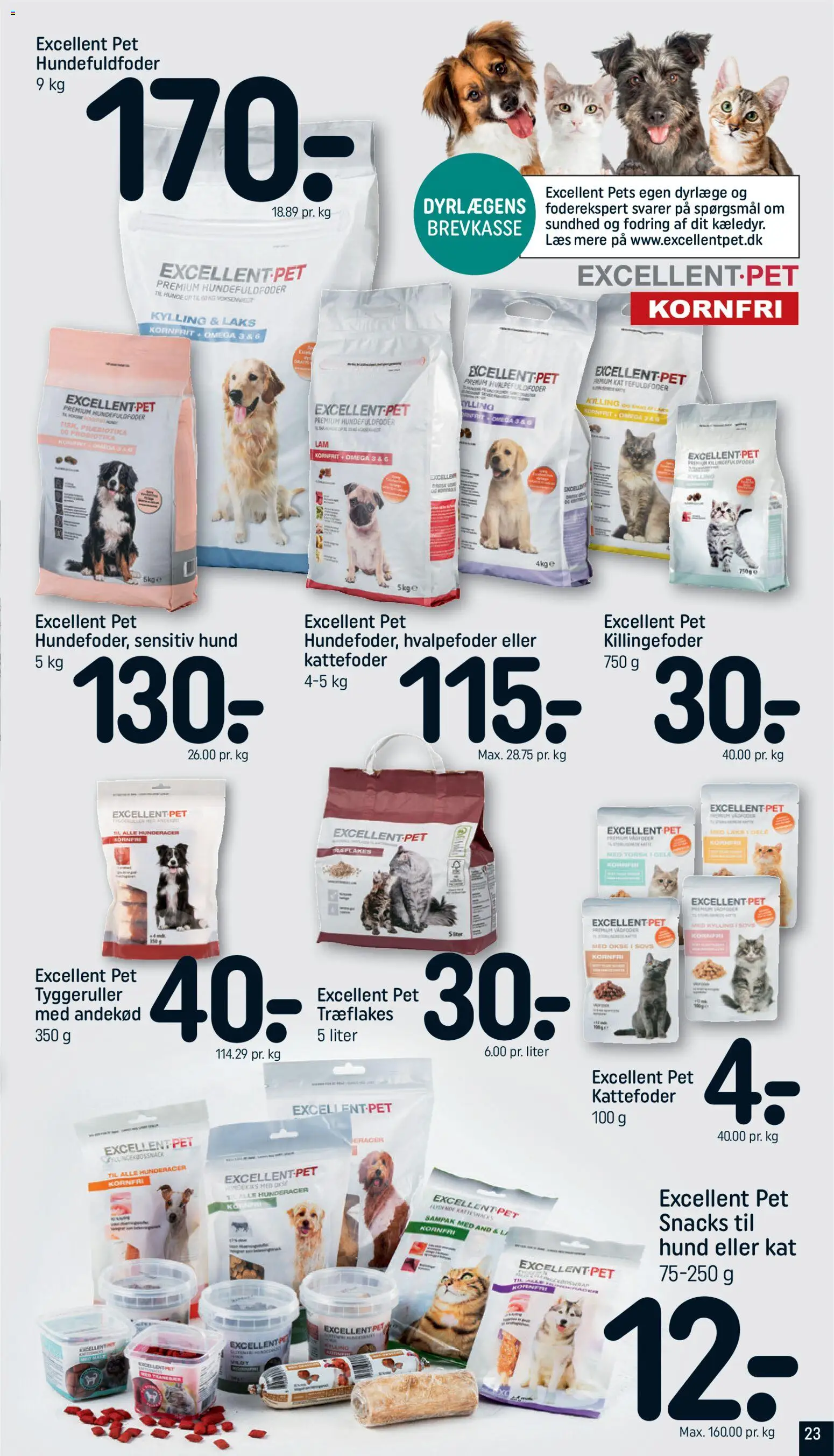 Rema 1000 tilbudsavis – gyldig fra 31.05.2026 | Side: 23 | Produkter: Hundefoder, Kattefoder
