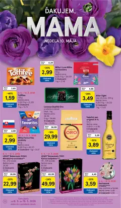 Tesco leták platný od 06.05.2026 | Strana: 20 | Produkty: Zrkadlo, Toffifee, Orchidea