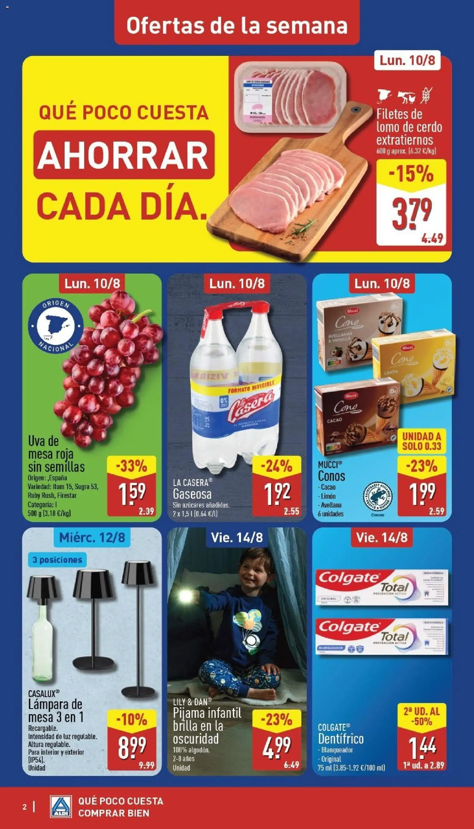 Aldi folleto Baleares │ válido desde el 10/08/2026 | Página: 2