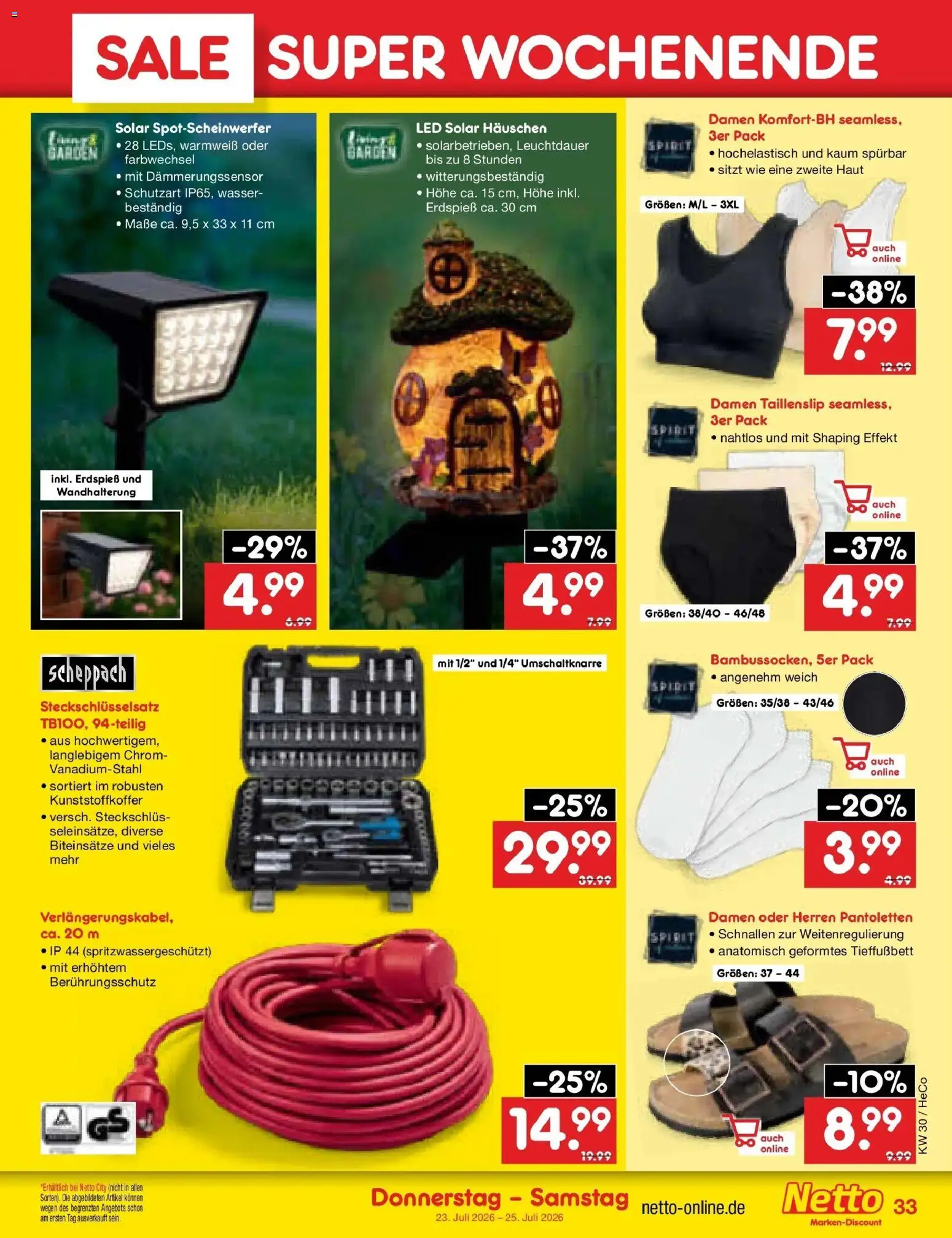 Netto Marken-Discount Prospekt Hamburg – gültig ab 20.07.2026 | Seite: 53 | Produkte: Wasser