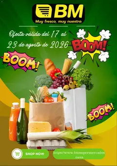 Vista previa BM Supermercados folleto válido desde el 17/08/2026