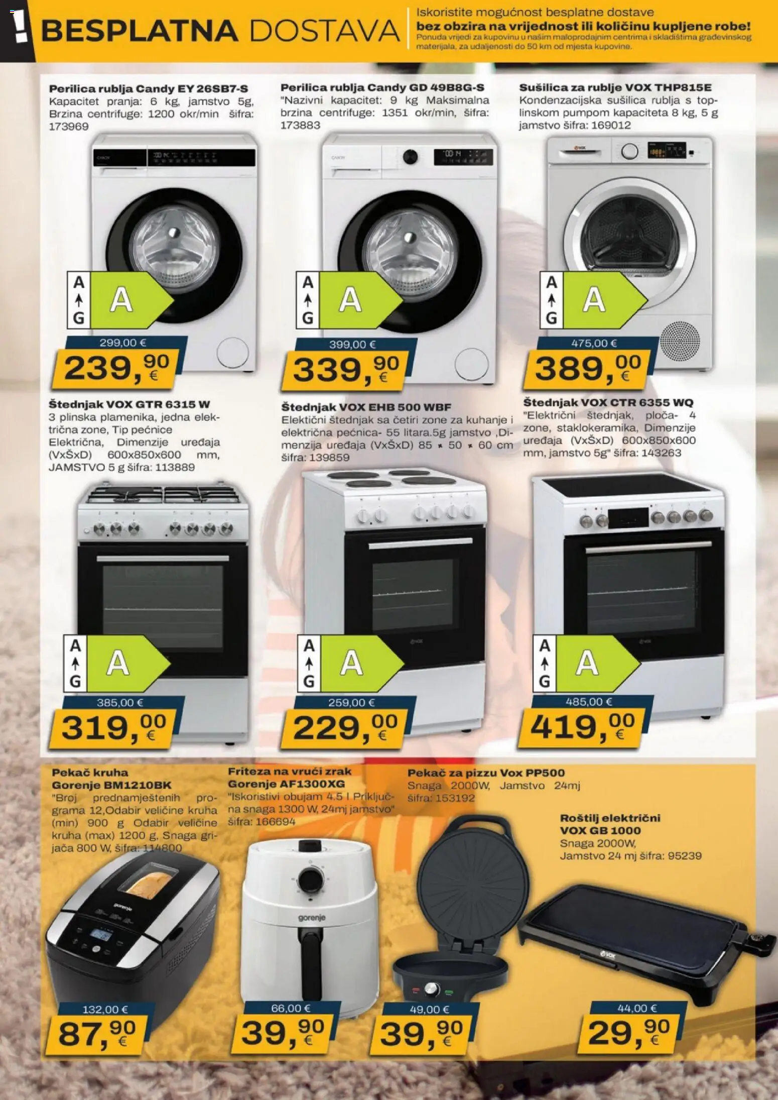 Vinkoprom katalog | vrijedi od 06.07.2026 | Stranica: 2 | Proizvodi: Roštilj, Friteza, Štednjak, Friteza na vrući zrak