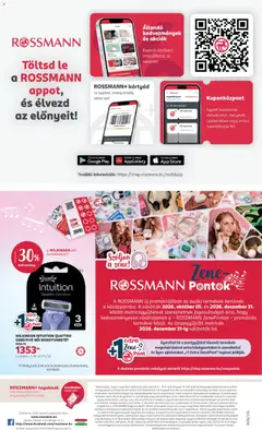 Rossmann akciós újság - amely érvényes a következő dátumtól: 2026.10.12. | Oldal: 16