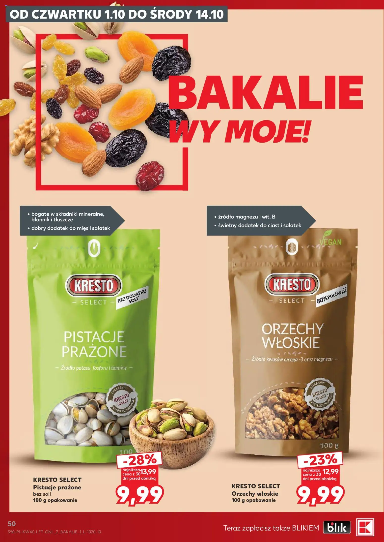 Kaufland gazetka od 01.10.2026 | Strona: 50