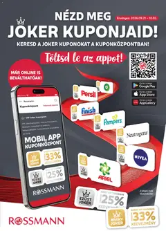 Rossmann Szórólap - amely érvényes a következő dátumtól: 2026.09.21.