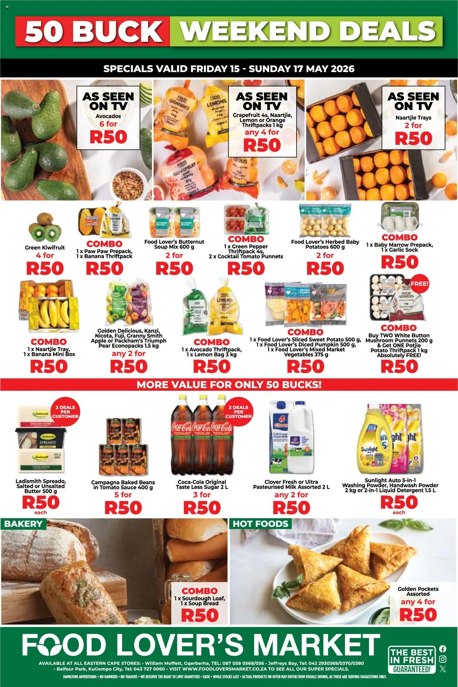 New Food Lover's Market catalogue – valid from 15.05.2026 | Page: 1