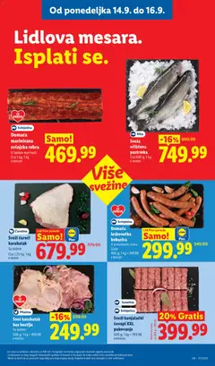 Sveža očišćena pastrmka, Cca 600 g; 1 kg - pregled Lidl kataloga - važi od 10.09.2026 | Strana: 87