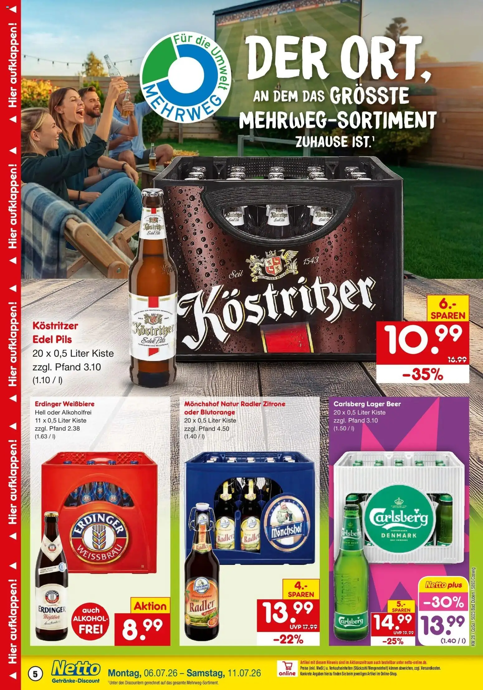 Netto Marken-Discount - Netto: Getränkeangebote – gültig ab 05.07.2026 | Seite: 5